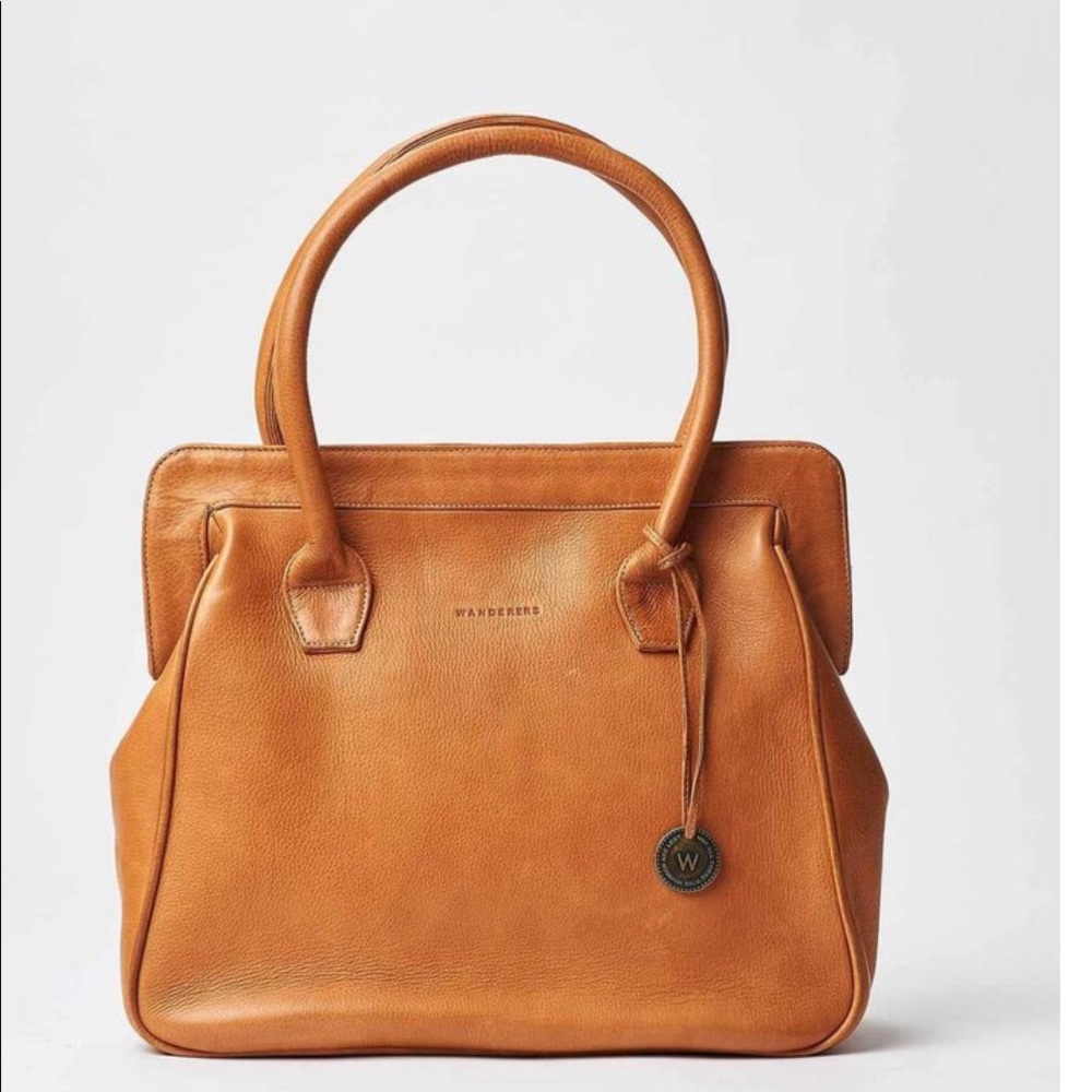 Wanderers bag - the Monte Carlo large Handbag - Tan